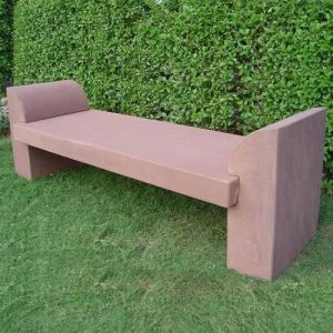 3 Seater Garden Stone Bench