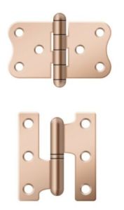 Rose gold/ copper finished Door Butt Hinge