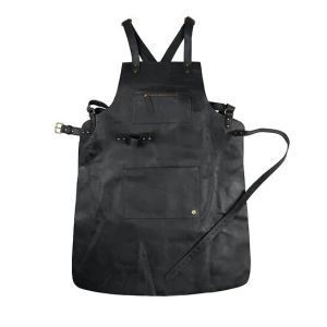 Cross Back Leather Apron