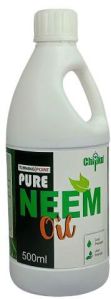 Chipku -Pure Cold Pressed, Water Soluble neem Oil for Spray on Plants and Garden (500Ml)