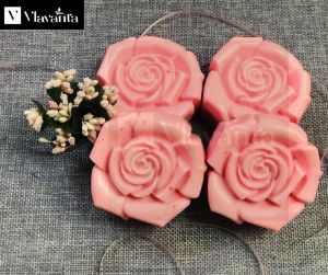 natural rose handmade soap