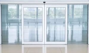 automatic sliding glass door