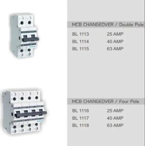 MCB Changeover Switch