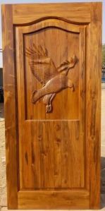 Carved Teak Wood Door