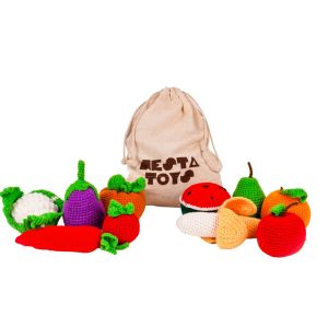 Crochet Fruits & Vegetable Toys