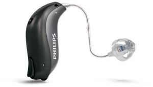 Philips-Hearlink 2000 MNR Black with complete set Hearing Ai