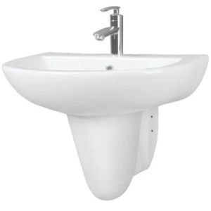 Somany Half Pedestal Wash Basin