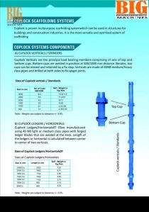 Cuplock Scaffolding System