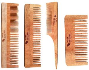 wooden comb