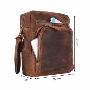 LZ-2070 Leather Belt Bags