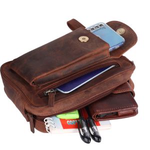 LZ-2001 Leather Belt Bags
