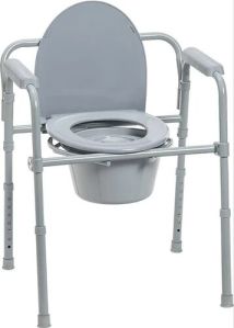 Commode Chair Without Wheel