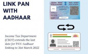 Pan card and aadhaar linking service