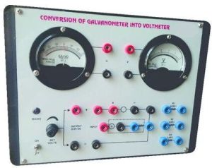 Conversion of Galvanometer into Voltmeter