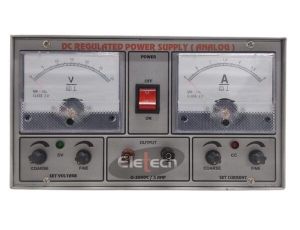 DC Regulated Power Supply Analog