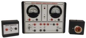 Photo Transistor Characteristic Apparatus