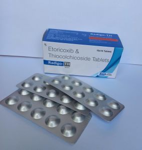 Etoricoxib 60mg & Thiocolchicoside 4mg Tablets