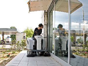 ride on sweeper machine