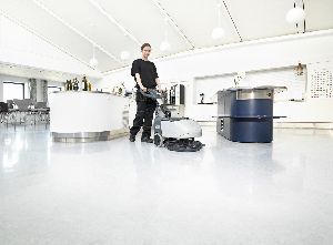 walk behind scrubber dryer
