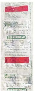 Telmiride 40 Tablet