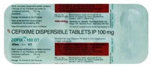 Zofix 100 DT Tablets