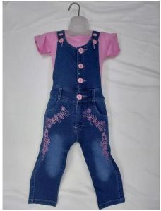 Kids Denim Dungaree