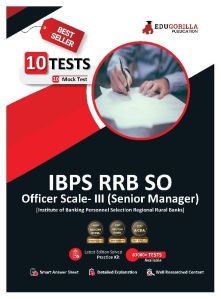 IBPS RRB SO Officer Scale- III (Senior Manager) Exam 2023 (English Edition)