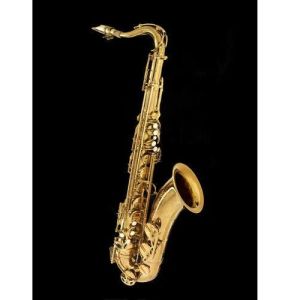 brass saxophone