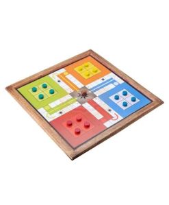 Wooden Ludo Game