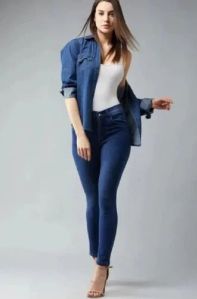 Women Slim Fit Denim Jeans