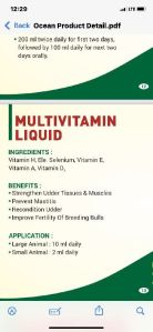 Multivitamin liqued