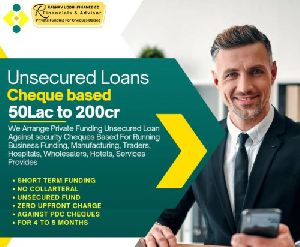 Cheque Based Unsecured Loan Services