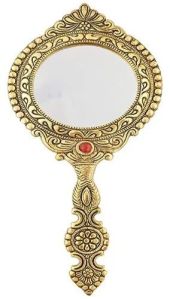 Gold Plated Hand Mirror
