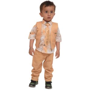 MM771 Golden Boys Pant Shirt Jacket Bow Tie Set