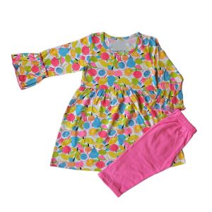 Girls Frock and Capri Set