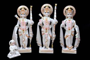 Brass Ram Darbar Statue