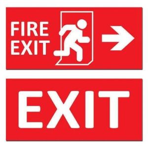 Fire Exit Sign