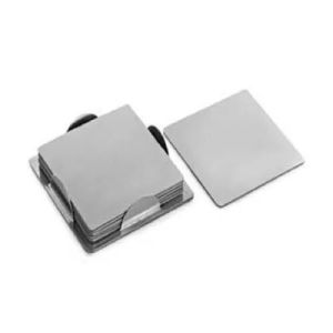 Stainless Steel Coaster And Napkin Holder