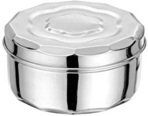 Stainless Steel Crystal Dabba