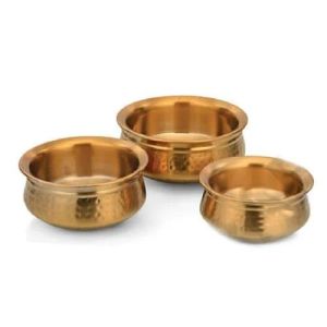 Stainless Steel Gold Plated Bowls