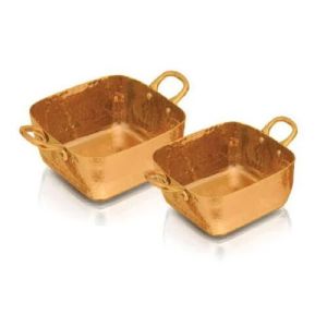 Stainless Steel Gold Plated Baskets