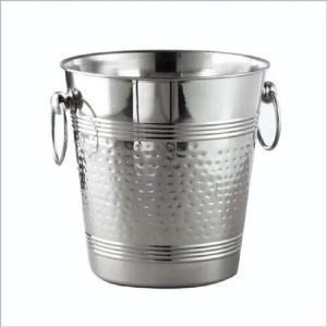 Stainless Steel Hammered Wine Cooler