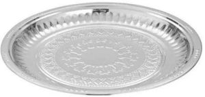 Stainless Steel Meenakshi Plate (round Dinner Plate)