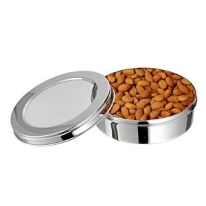 Stainless Steel See Thru Dabba Plain Belly