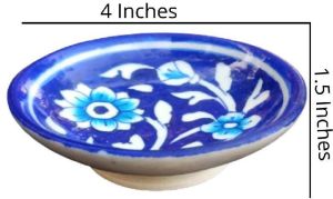 Heritage India /Blue Pottery Wall Hanging Plates Size 4