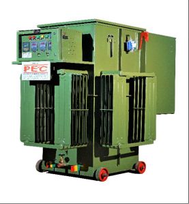 Rolling Contact Servo Voltage Stabilizer Oil Cooled