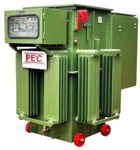 Rolling Contact Servo Voltage Stabilizer Oil Cooled