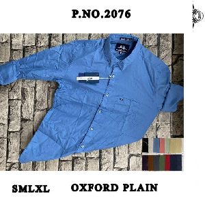 Mens Oxford Plain Shirt