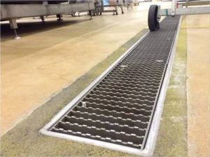 Drain Channel Plus Stainless Steel Grating
