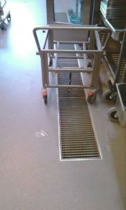Drain Channel Plus Stainless Steel Grating